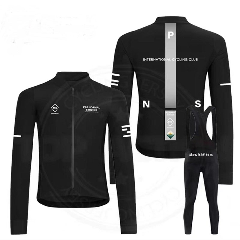 新款PNS春夏季长袖骑行服自行车骑行裤山地车骑行套装公路车上衣