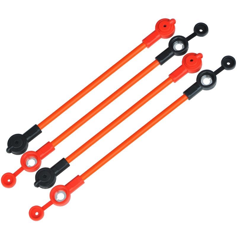 纯铜加粗6平方电动车电瓶连接线48V60V72VN84V铅酸串联电池连接线