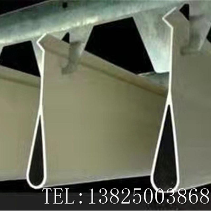 厂家直供白色烤漆垂帘7铝挂片吊顶配套龙骨 木纹铝合金水滴铝挂片