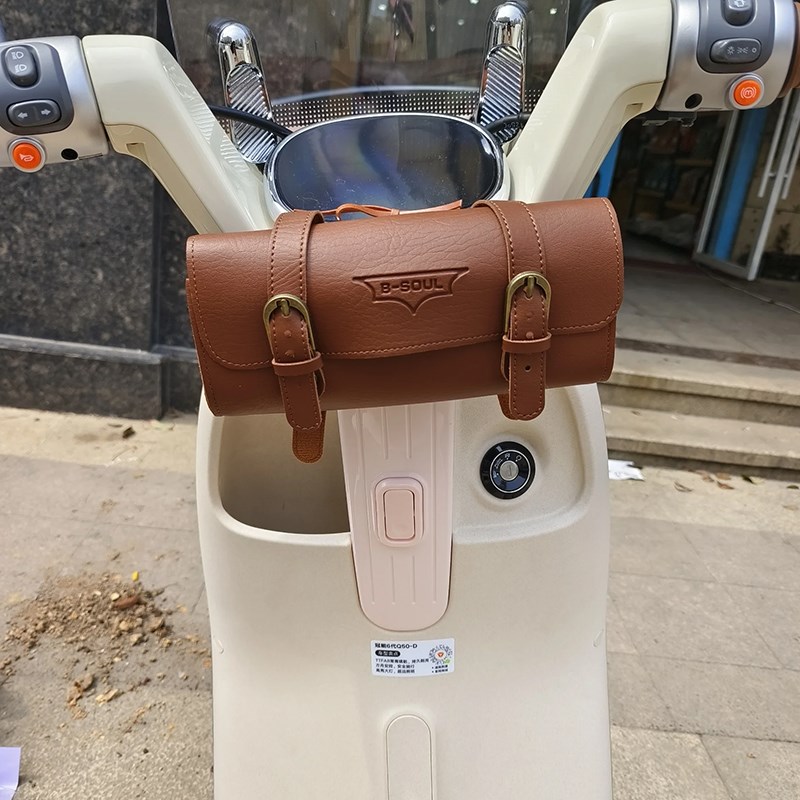 电动车前置物兜i电瓶车后置挂物包袋自行摩托车侧边防水收纳储物