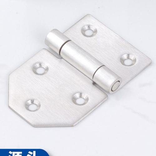 304不锈钢加厚合页轴承平开静音工业铰链橱柜门大门活页木门折页