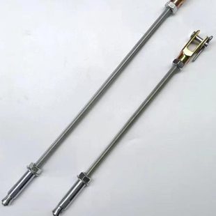 U型连接叉膨胀螺丝吊钩拉钩灯饰固定挂钩可调节强力承重加长铁钩