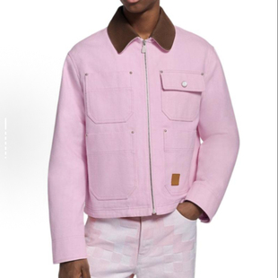 【Adam】25FW 男女明星同款联名 王鹤棣翻领拉链工装夹克外套棉服