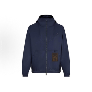 男女情侣 22FW Logo印花双面穿防风连帽夹克外套冲锋衣 Adam