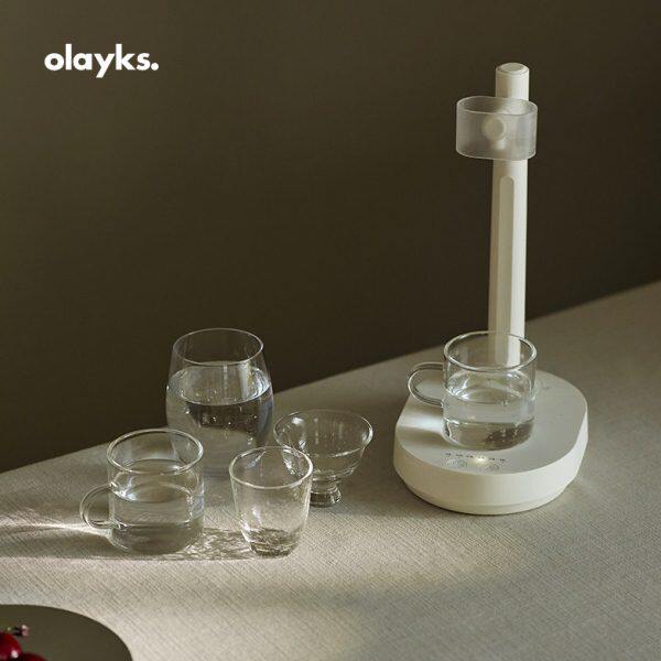 olayks立时电动抽水器桶装水家用纯净水取水器饮水机吸水加水器