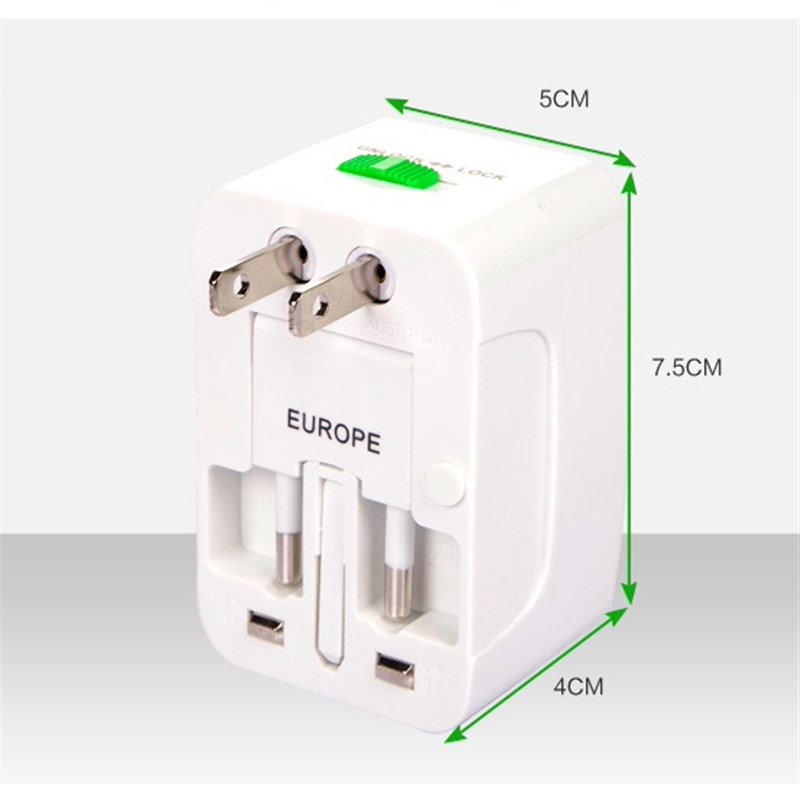 全球通用旅行万能转换插头出国旅游充电头转换器泰国德国欧洲插座