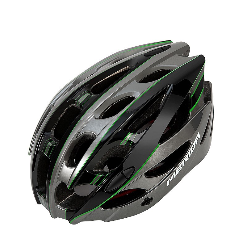 美利达自行e车骑行头盔一体成型舒适透气山地车公路车超轻安全帽