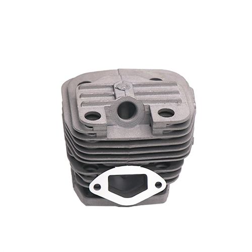 汽油伐木油锯汽缸缸套总成活塞配件52/58气缸活塞环套缸缸头通用