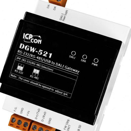 DGW-521 RS-232/RS-485/USB to DALI 网关