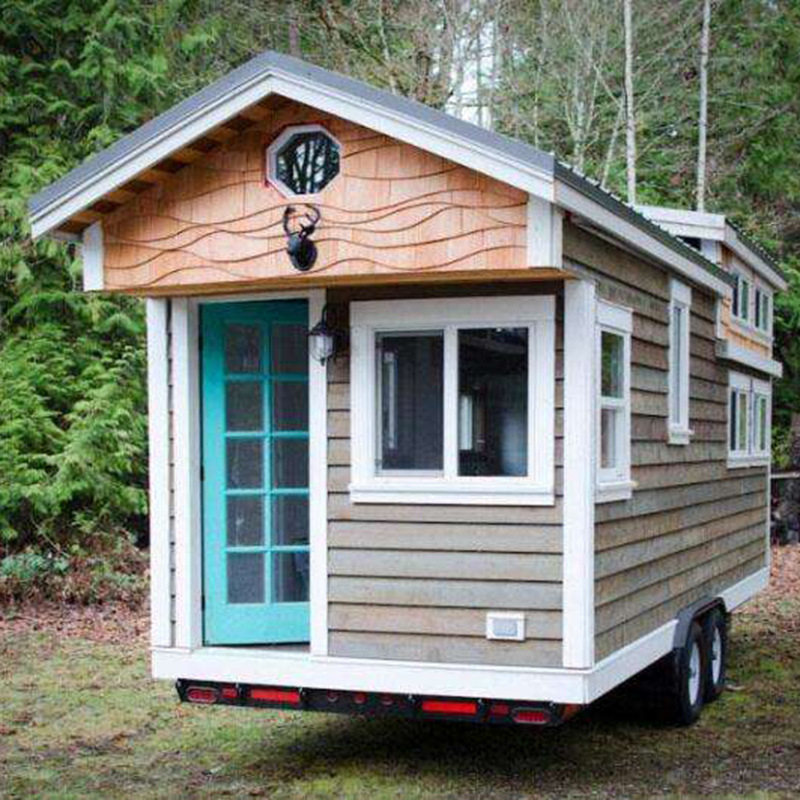 户外移动木房防腐木房移动别墅碳化木屋凉亭户外庭院别墅花园屋子