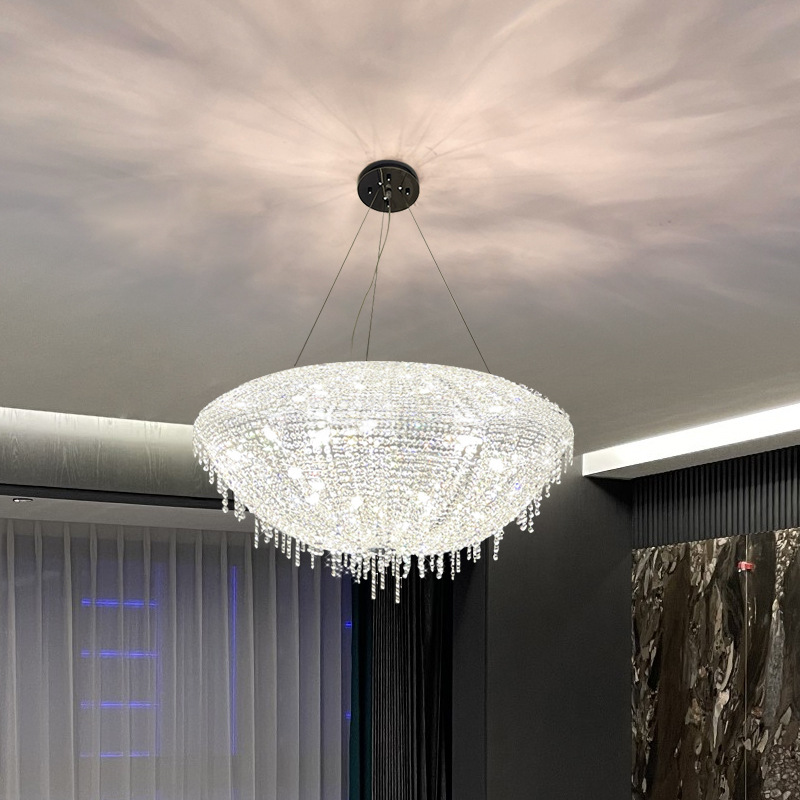 埃及水晶吊灯客厅轻奢进口高端艺术过道卧室设计师装饰吧台圆球灯