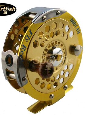 波腾全金属BF600/800/1000飞钓轮前打轮冰钓轮飞蝇轮鱼线轮