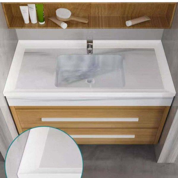 浴室柜缝隙收边条洗手台岩板大理石陶瓷一体面盆瓷砖夹缝填补卡条