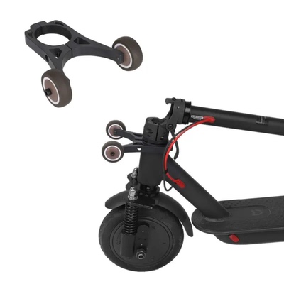 滑板车辅助轮倒立收纳支架9号M365pro1S F系列推拉立式轮滑折叠轮