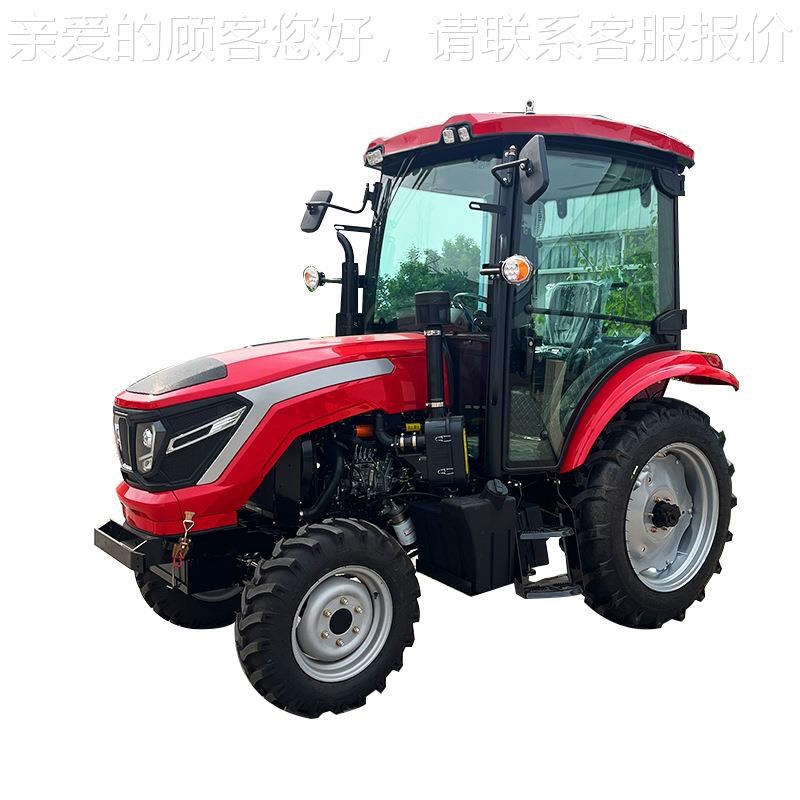 四驱农用拖拉机 4马4拖机拉50马力拖拉机0力7拖拉454机旋耕拖拉