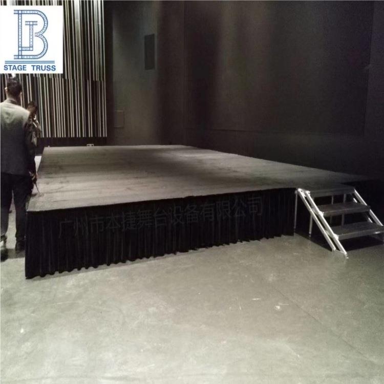 婚庆快装舞台T台走秀活动庆典台阶演唱会四柱舞台