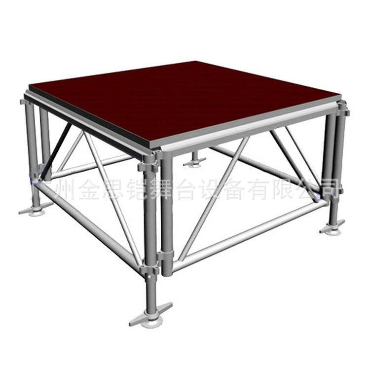 厂家直销户外防滑板拼装舞台发布会移动夹板舞台铝合金舞台架
