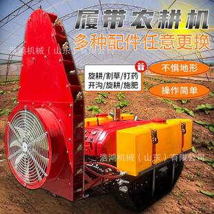 遥控式高压打药机果园自走式打药车风送式喷雾机智能遥控打药机