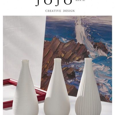 JOJO'S L. PD.Gentle.花瓶小清新现代北欧陶瓷水培摆件丨旖旎