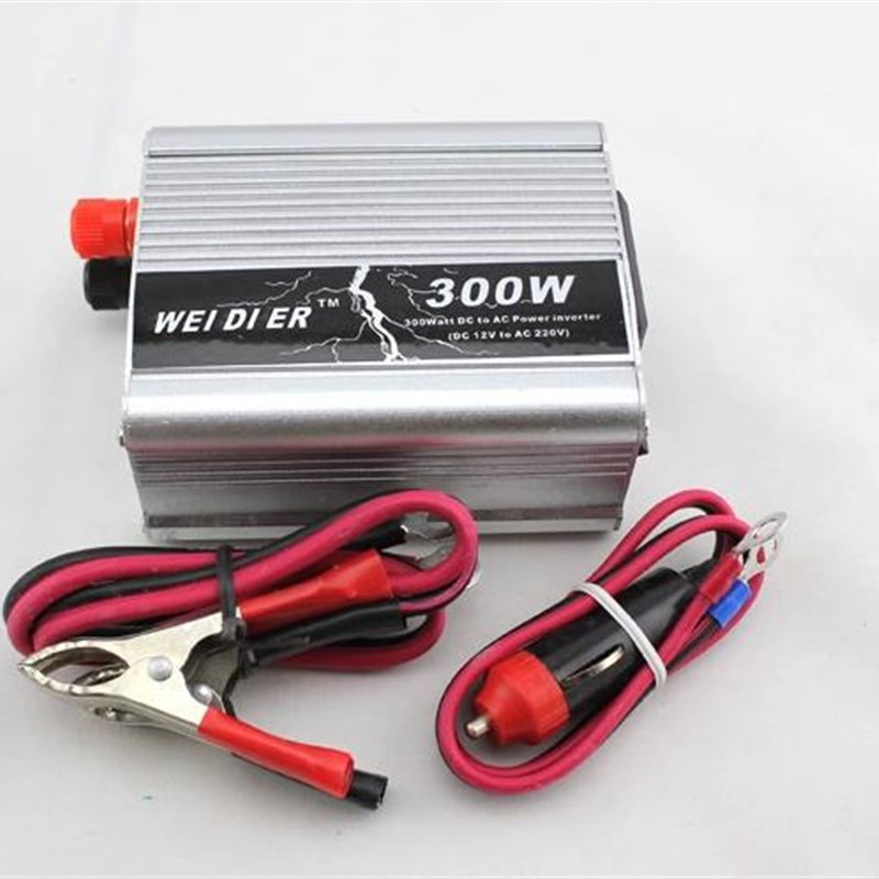 300w车载逆变j器 12v转220v 大功率电源转换器 汽车用品