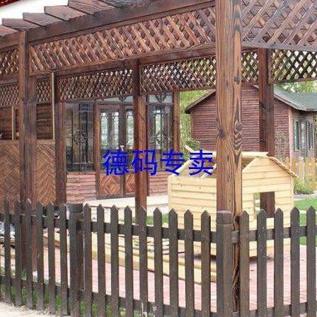 无锡防腐木葡萄架庭院防腐木地板木围栏木屋亭苏州防腐木碳化木
