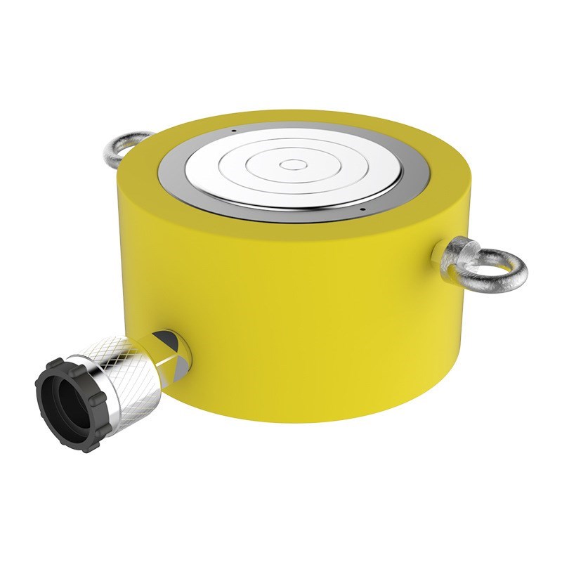 RSM超薄型电动液压千斤顶RCS手动薄型桥梁换支座同步油缸超低本高