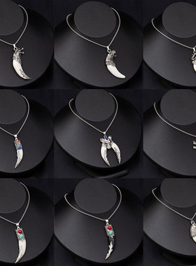 复古民族风狼牙项链65