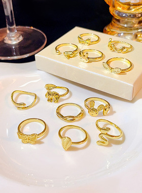 日韩风本命年兔子戒51