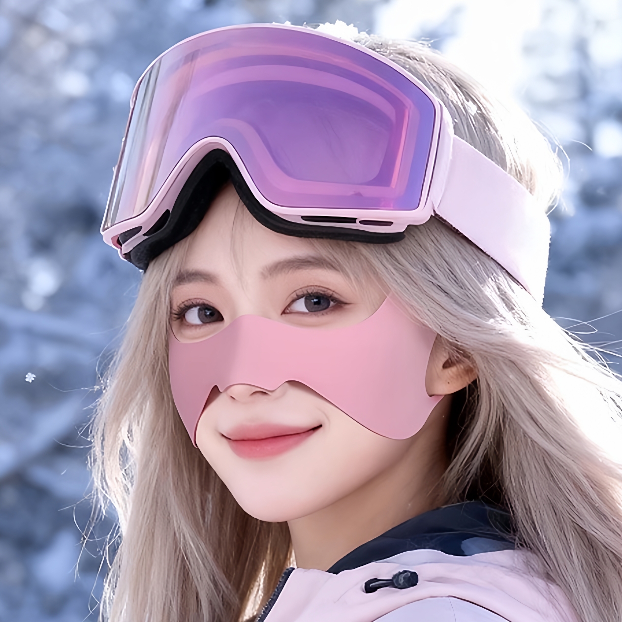 滑雪防冻脸贴户外登山护脸