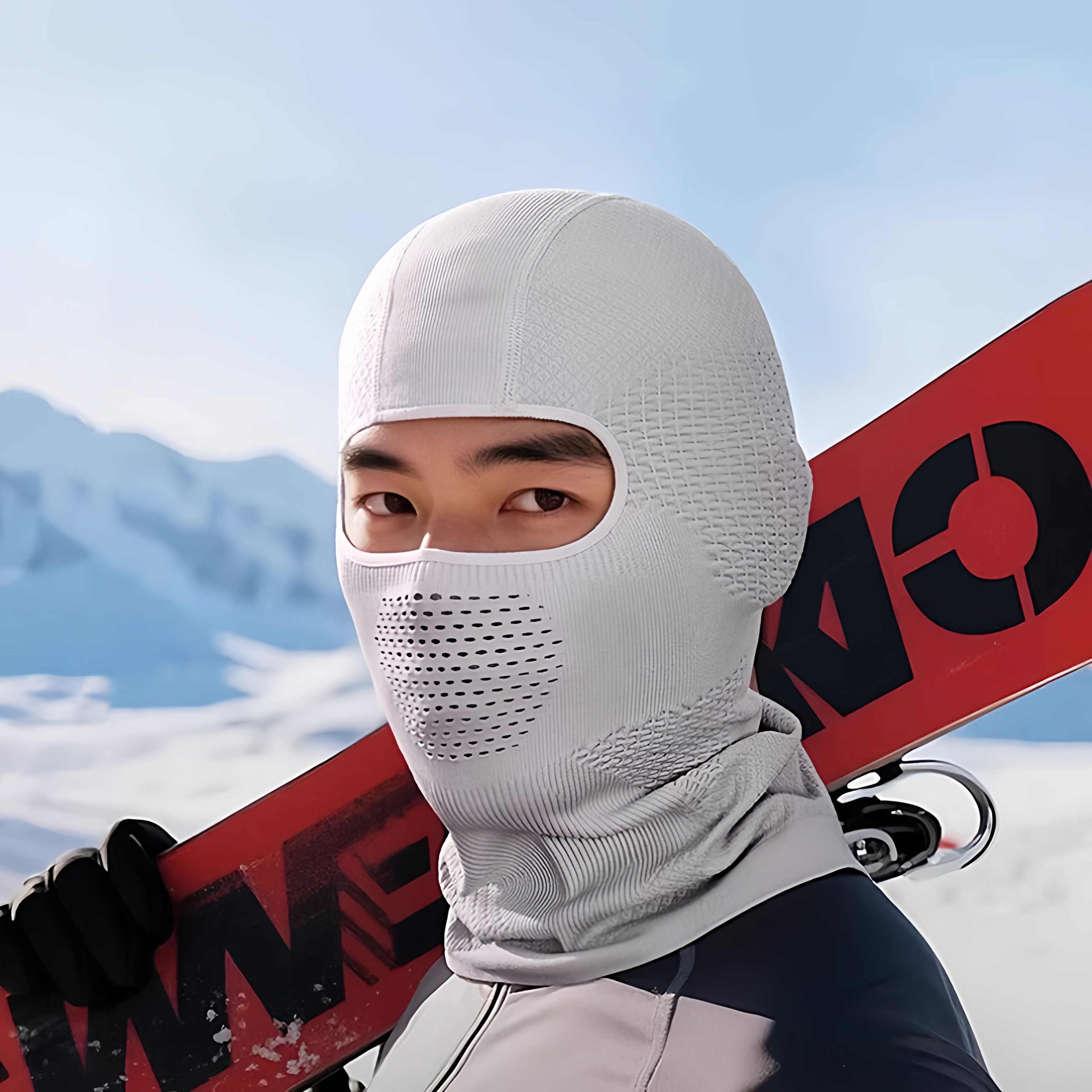 滑雪面罩男女户外运动保暖透气
