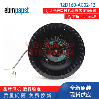 R2D160-AC02-13德国ebmpapst风扇