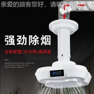 牌室麻将吸烟灯空气化器机升净降直排排风茶楼棋吸烟灯时尚咨询客