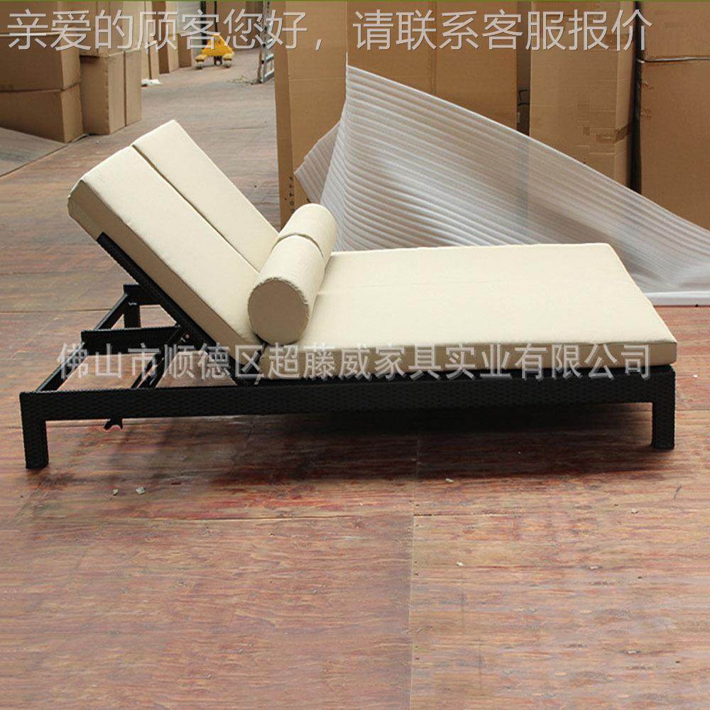 户咖户啡色泳池躺椅别墅酒店休闲睡外椅铝架防晒藤CF1424H 双外人,住宅家具,其它椅子,淘宝优惠券,粉丝福利购,淘宝优惠卷