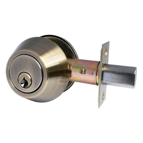 闭锁不锈钢辅助锁隐形青古单舌锁single cylinder deadbolt lock