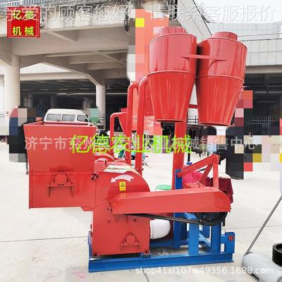 多能锤片式养殖饲料粉碎机大型秸秆玉NGU米料芯秸两相玉功米棒秆