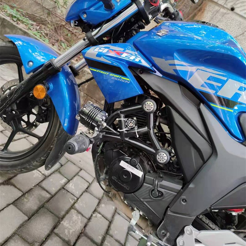 适用铃木GIXXER155NK街车版极客飒摩托车后货架 后尾架尾箱架改装