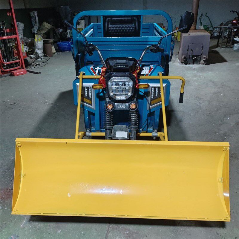 新款加厚三轮车带铲推雪铲推粮食推粪农用(注:需要自己焊接)