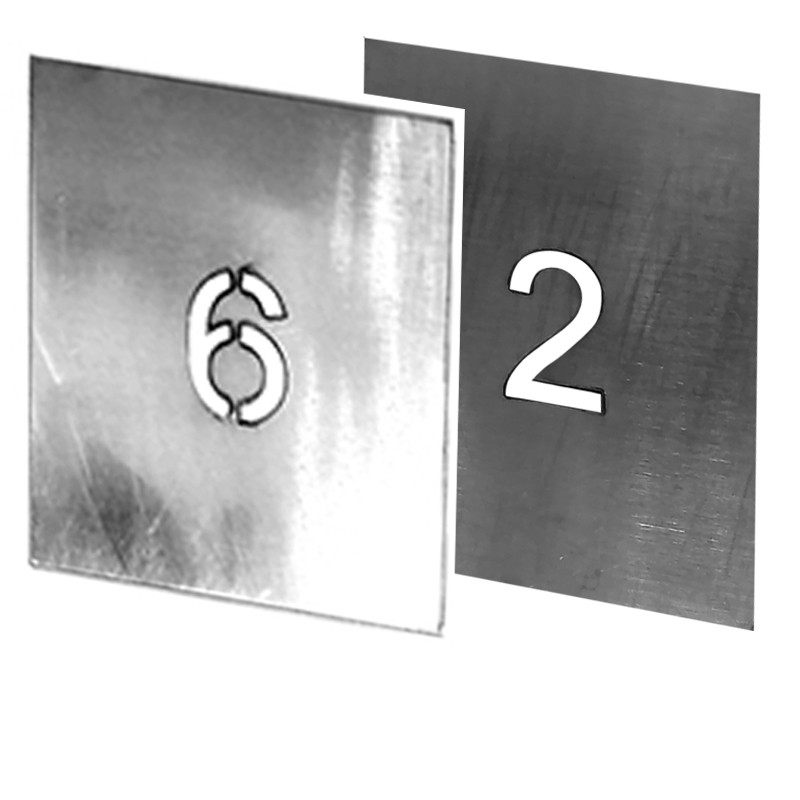 不锈钢数字母09AZ镂空喷漆模板货车尾箱门放大号印漏模具描边绘画