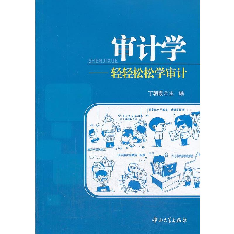 【正版书籍】 审计学-轻轻松松学审计 丁朝霞 主编 中山大学出版社