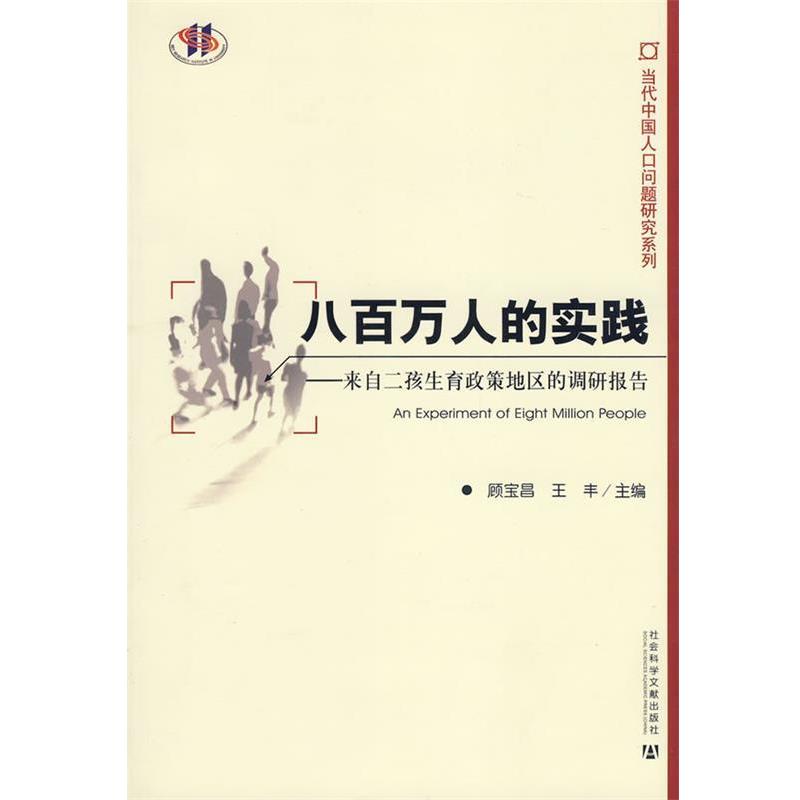 【正版书籍】 八百万人的实践 顾宝昌,王丰 主编 社会科学文献出版社