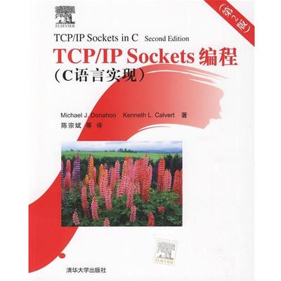 【正版书籍】 TCP IP Sockets编程 （美）多纳霍,（美）卡尔弗特　著,陈宗斌　等译 清华大学出版社