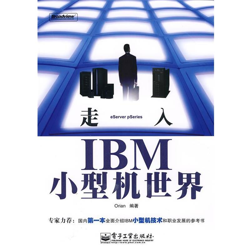 【正版书籍】 走入IBM小型机世界 刘浩林 编著 电子工业出版社