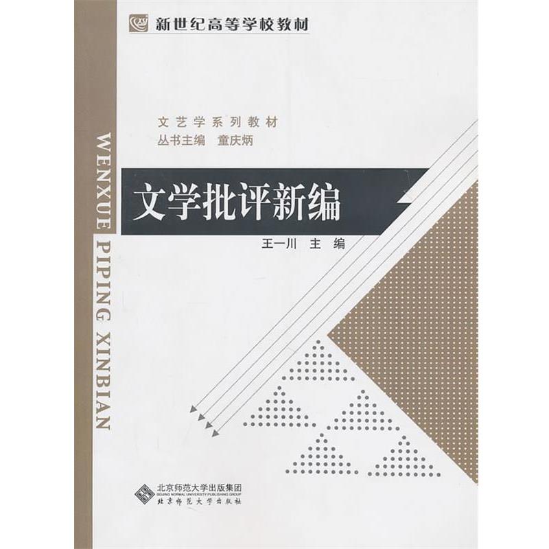 【正版书籍】 文学批评新编 王一川 主编 北京师范大学出版社