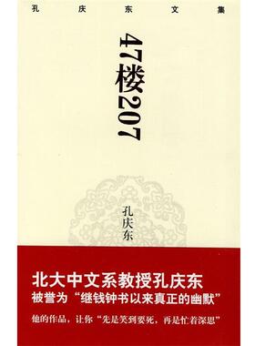 【正版书籍】 孔庆东文集－47楼207 孙庆东　著 重庆出版社