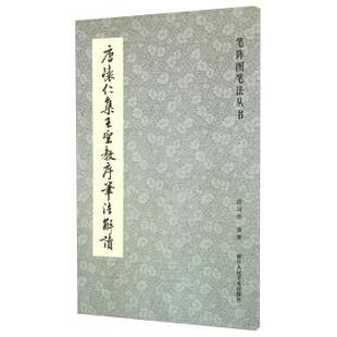 【正版书籍】 唐怀仁集王圣教序笔法解读 周鸿图 浙江人民美术出版社