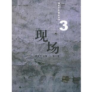 【正版书籍】 现场，第3卷 吴文光 主编 广西师范大学出版社
