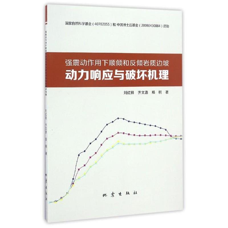 【正版书籍】 强震动作用下顺倾和反倾岩质边坡动力响应与破坏机理 刘红帅,齐文浩,郑桐 著 地震出版社