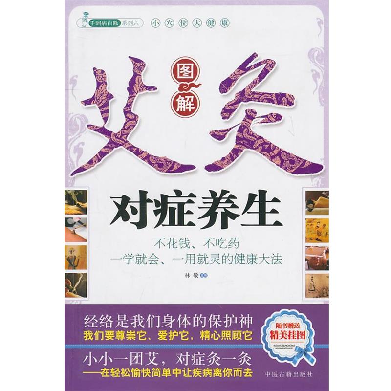 【正版书籍】 图解艾灸对症养生 林敬　等主编 中医古籍出版社