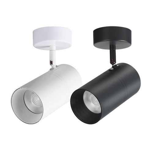 服装店led射灯店铺商用家用背景墙明装吸顶可调角度免开孔COB超亮