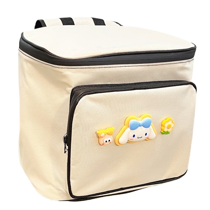 电动车挂包大容量可爱卡通高颜值电瓶车摩托车头盔雨衣收纳包防水